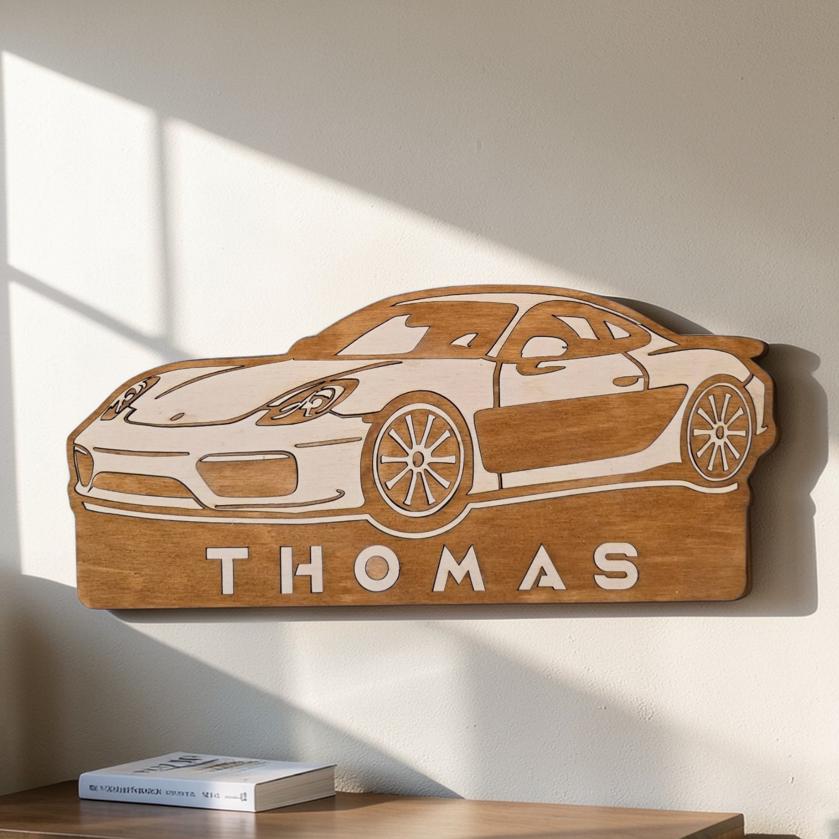 Decoration murale voiture